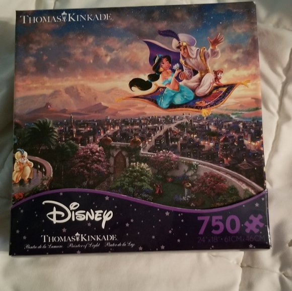 NEW CEACO THOMAS KINCAID THE DISNEY COLLECTION ALLADIN. - Picture 3 of 6